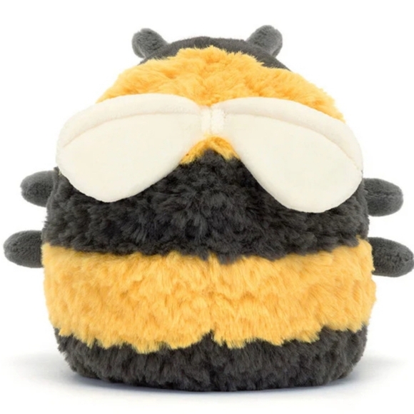 Jellycat Albee Bee 🐝 6.3x4.3x4.7" Soft & Plush NWT - Picture 4 of 10